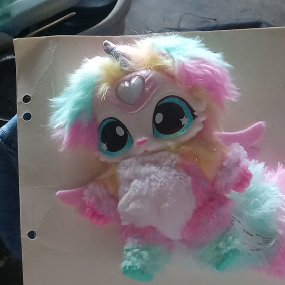 Colorful Plush Unicorn Toy